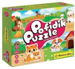 6-16 Ay İlk Pofidik Magnet Puzzle - Çiftlik Hayvanları - Yükselen Zeka Yayınları