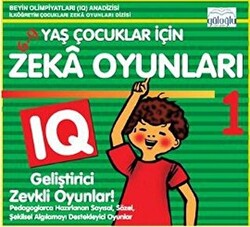 6 - 9 Yaş Çocuklar İçin Zeka Oyunları 5 Kitap Takım - 1