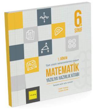 6. Sınıf 1. Dönem Matematik Yazılıya Hazırlık Kitabı - 1