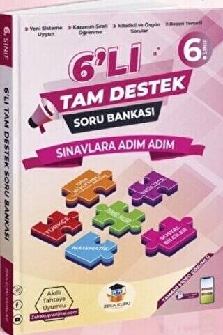 6. Sınıf 6`lı Tam Destek Soru Bankası - 1