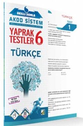 6. Sınıf Akıllı Damla Türkçe Yaprak Testi - 1