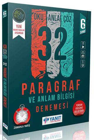 6. Sınıf Anlam Bilgisi 32 Deneme - 1