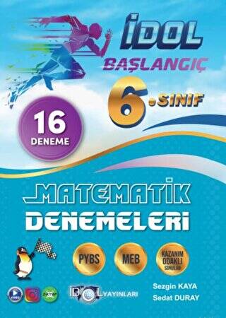 6. Sınıf Başlangıç Matematik 16 Deneme - 1