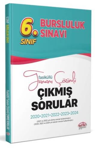 6. Sınıf Bursluluk Sınavı Tamamı Çözümlü Çıkmış Sorular - 1