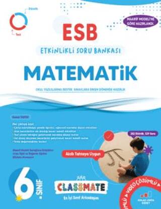 6. Sınıf Classmate Matematik Etkinlikli Soru Bankası - 1