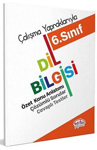 6. Sınıf Dil Bilgisi - 1