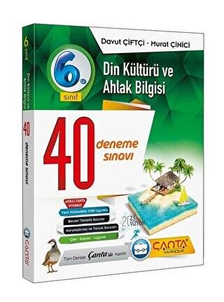 6. Sınıf Din Kültürü ve Ahlak Bilgisi 40 Deneme Sınavı - 1