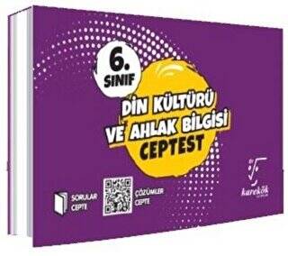 6. Sınıf Din Kültürü ve Ahlak Bilgisi Cep Test - 1
