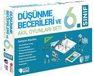 6. Sınıf Düşünme Becerileri ve Akıl Oyunları Seti - 1