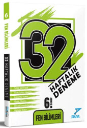 6. Sınıf Fen Bilimleri 32 Haftalık Deneme - 1