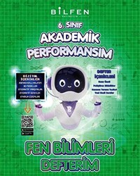 6. Sınıf Fen Bilimleri Akademik Performansım Defterim - 1