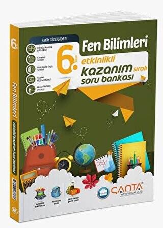 6. Sınıf Fen Bilimleri Etkinlikli Kazanım Soru Bankası - 1