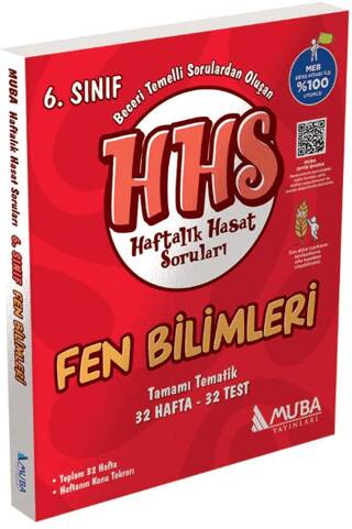 6. Sınıf Fen Bilimleri Haftalık Hasat Soruları HHS - 1