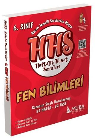 6. Sınıf Fen Bilimleri Haftalık Hasat Soruları HHS - 1