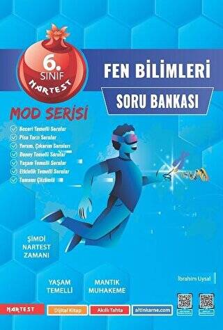 6. Sınıf Fen Bilimleri Mod Serisi Soru Bankası - 1