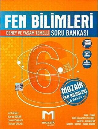 6. Sınıf Fen Bilimleri Soru Bankası - 1