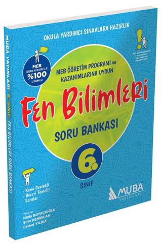 6. Sınıf Fen Bilimleri Soru Bankası - 1