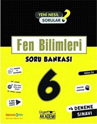6. Sınıf Fen Bilimleri Soru Bankası Ve 4 Deneme Sınavı - Üçgen Yayıncılık