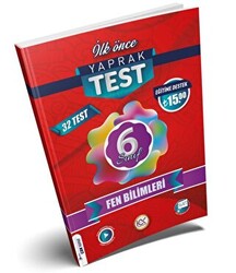 6. Sınıf Fen Bilimleri Yaprak Test - 1