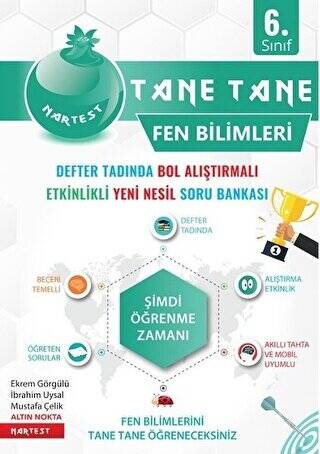 6. Sınıf Fen Bilimleri Yeşil Defter Tadında Tane Tane - 1
