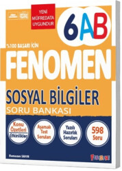 6. Sınıf Fenomen Sosyal Bilgiler Soru Bankası A-B - Fenomen Yayınları