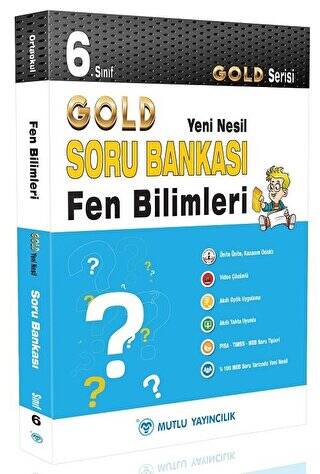 6. Sınıf Gold Yeni Nesil Fen Bilimleri Soru Bankası - 1