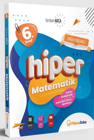 6. Sınıf Hiper Matematik Konu Anlatımlı & Soru Bankası - 1