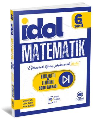 6. Sınıf İdol Matematik Konu Özetli ve Etkinlikli Soru Bankası - 1