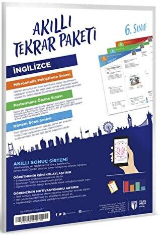 6. Sınıf İngilizce Akıllı Tekrar Paketi - 1