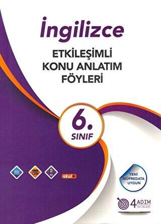 6. Sınıf İngilizce Etkileşimli Konu Anlatım Föyleri - 1