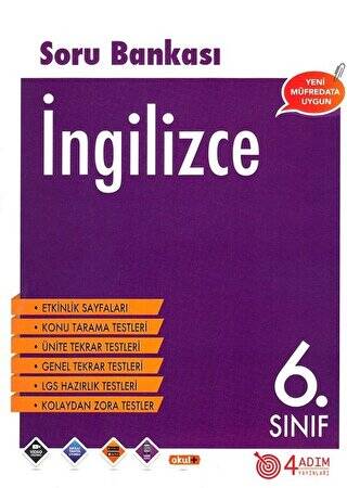 6. Sınıf İngilizce Soru Bankası - 1