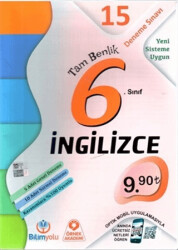 6. Sınıf İngilizce Tam Benlik 15 Deneme Sınavı - 1