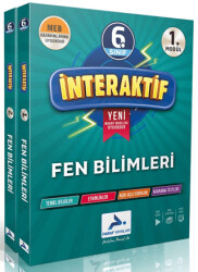 6. Sınıf İnteraktif Fen Bilimleri Etkinlikli Çalışma Kitabı 2 Modül - Paraf Yayınları