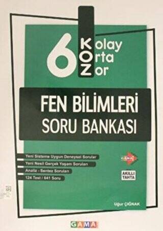 6. Sınıf Koz Fen Bilimleri Soru Bankası - 1