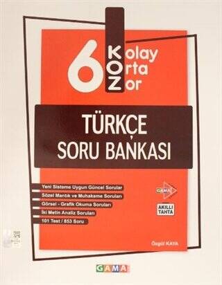 6. Sınıf Koz Türkçe Soru Bankası - 1