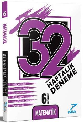 6. Sınıf Matematik 32 Haftalık Deneme - 1