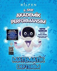 6. Sınıf Matematik Akademik Performansım Defterim - 1