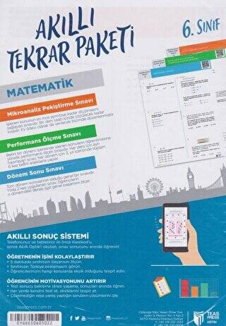 6. Sınıf Matematik Akıllı Tekrar Paketi - 1