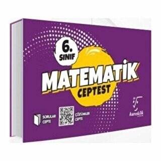 6. Sınıf Matematik Cep Test - 1