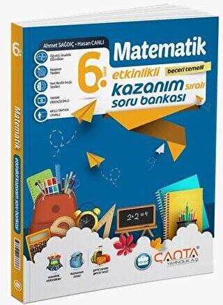 6. Sınıf Matematik Etkinlikli Kazanım Soru Bankası - 1