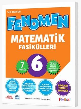 6. Sınıf Matematik Fasikül Seti - 1
