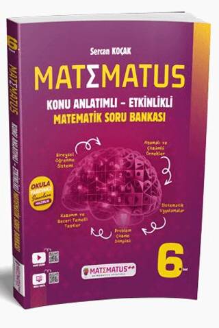 6. Sınıf Matematik Konu Anlatımlı Etkinlikli Soru Bankası - 1
