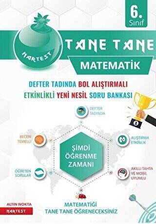 6. Sınıf Matematik Yeşil Defter Tadında Tane Tane - 1