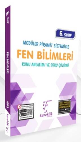 6. Sınıf Modüler Piramit Sistemiyle Fen Bilimleri Konu Anlatımı ve Soru Çözümü - 1