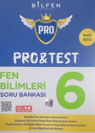 6. Sınıf Pro&Test Fen Bilimleri Soru Bankası - 1