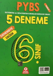 6. Sınıf PYBS Parasız Yatılılık ve Bursluluk Sınavı 5 Deneme - 1