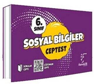 6. Sınıf Sosyal Bilgiler Cep Test - 1