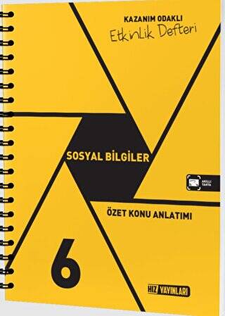 6. Sınıf Sosyal Bilgiler Etkinlik Defteri - 1