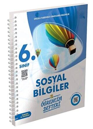 6. Sınıf Sosyal Bilgiler Öğrencim Defteri - 1