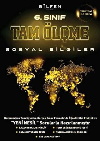 6. Sınıf Sosyal Bilgiler Tam Ölçme Soru Bankası - 1